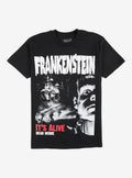Universal Monsters Frankenstein Poster T-Shirt