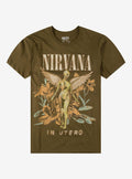 Nirvana Green In Utero Tour T-Shirt