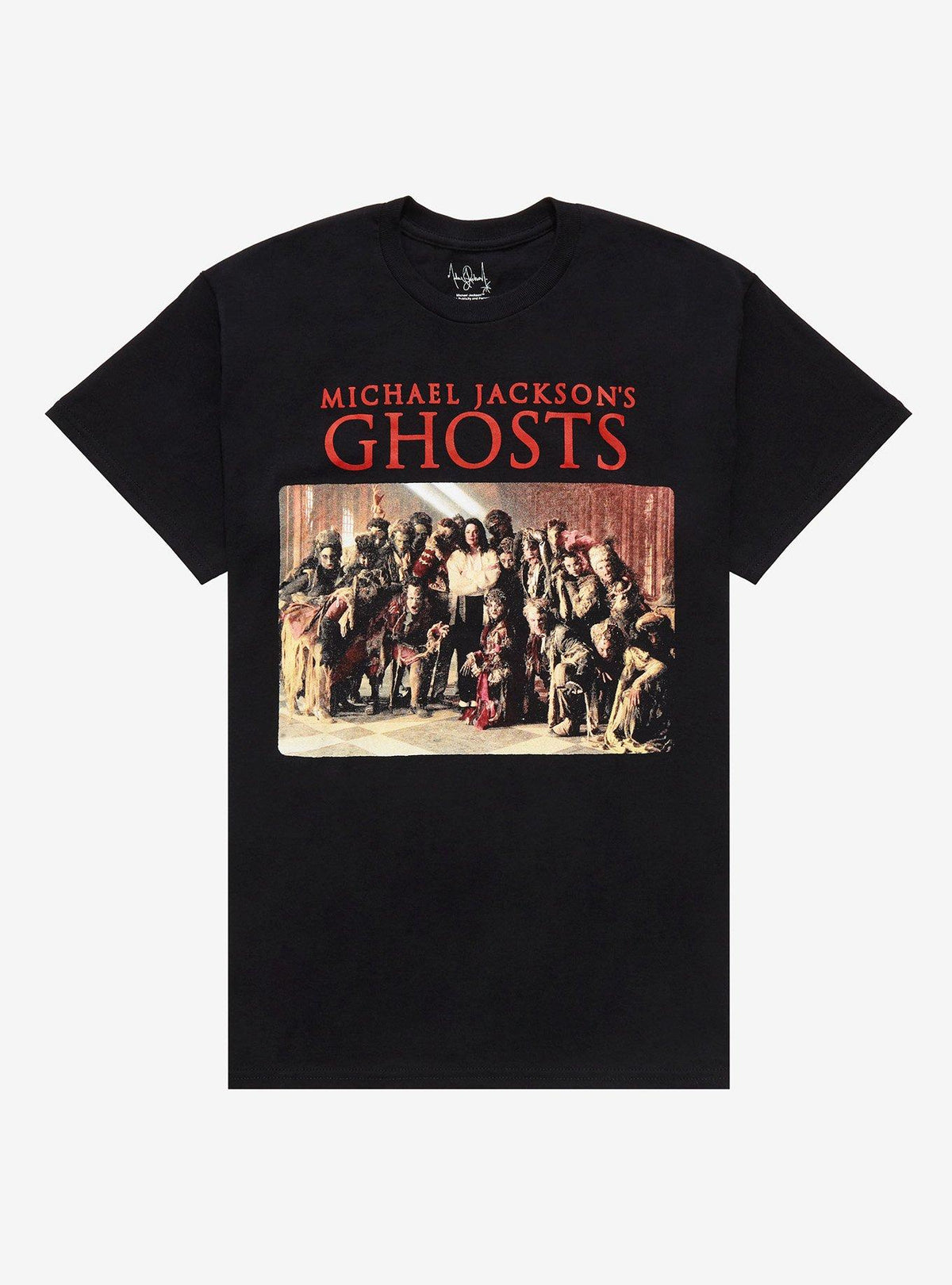 Michael Jackson Ghosts Boyfriend Fit Girls T-Shirt
