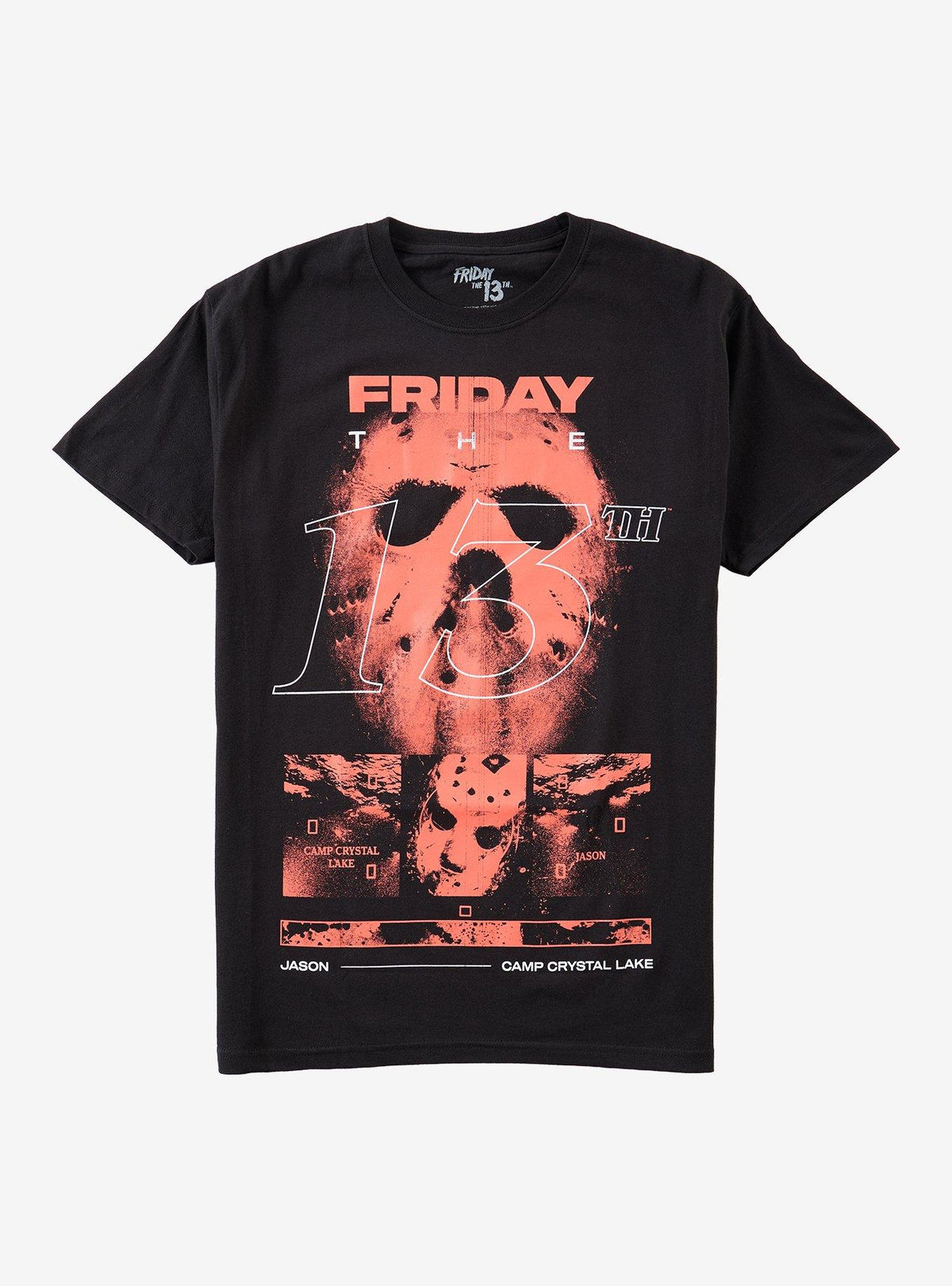 Friday The 13th Poster Red T-Shirt