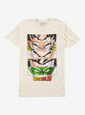 Dragon Ball Z Eyes Panels T-Shirt