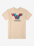 Weezer Red & Blue Logo T-Shirt