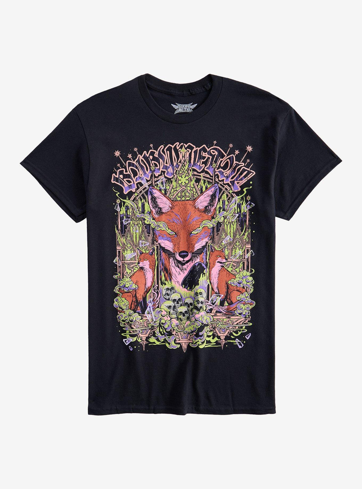 BABYMETAL Colorful Fox T-Shirt
