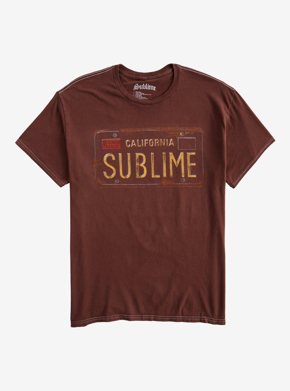 Sublime California License Plate T-Shirt