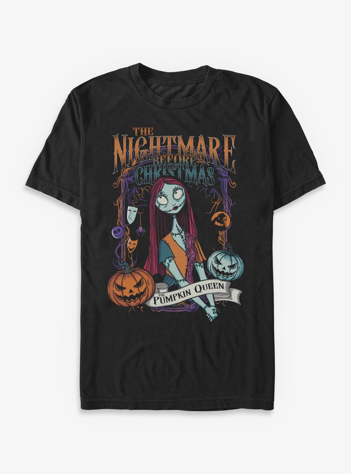 Disney The Nightmare Before Christmas Sally Pumpkin Queen T-Shirt