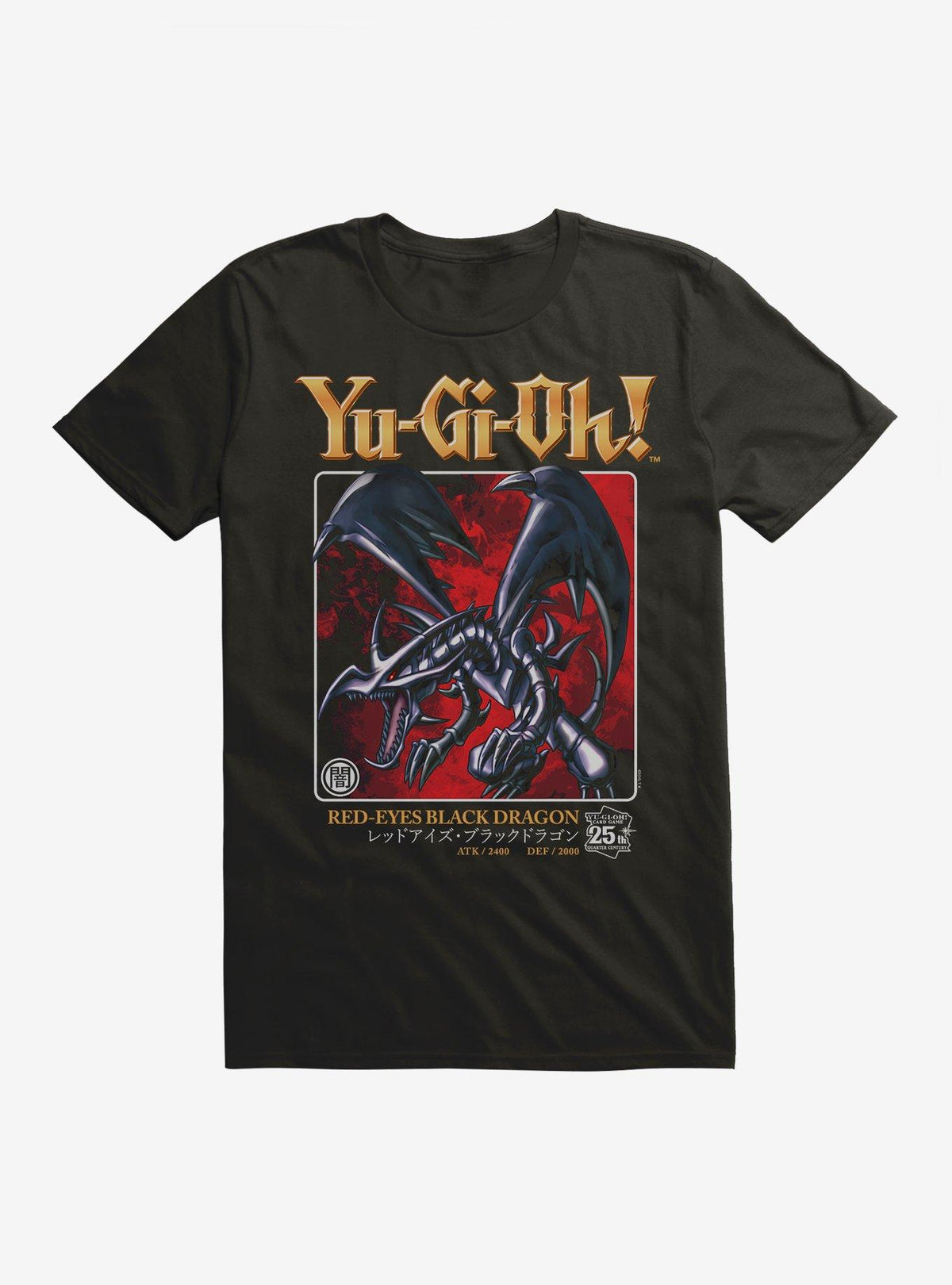 Yu-Gi-Oh! Red-Eyes Black Dragon 25th Anniversary T-Shirt