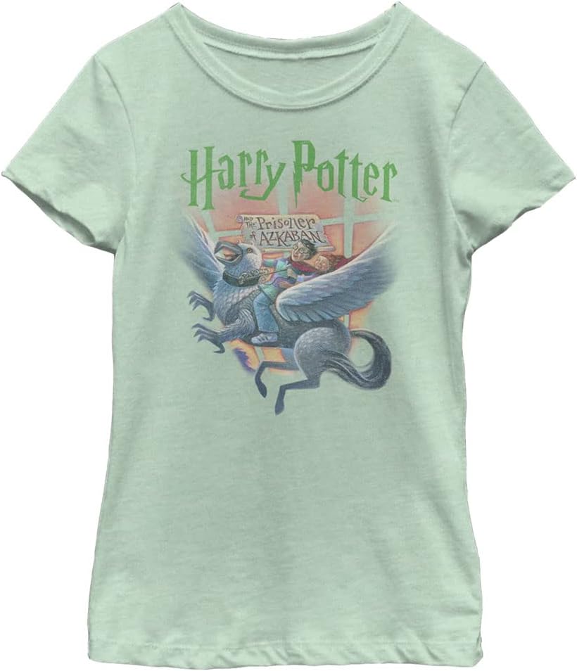 Harry Potter Unisex Child Book Cover T Shirt Green Apple X Large