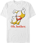 Big Tall Winnie Pooh Oh Bother Bear Mens Tops Short Sleeve Tee