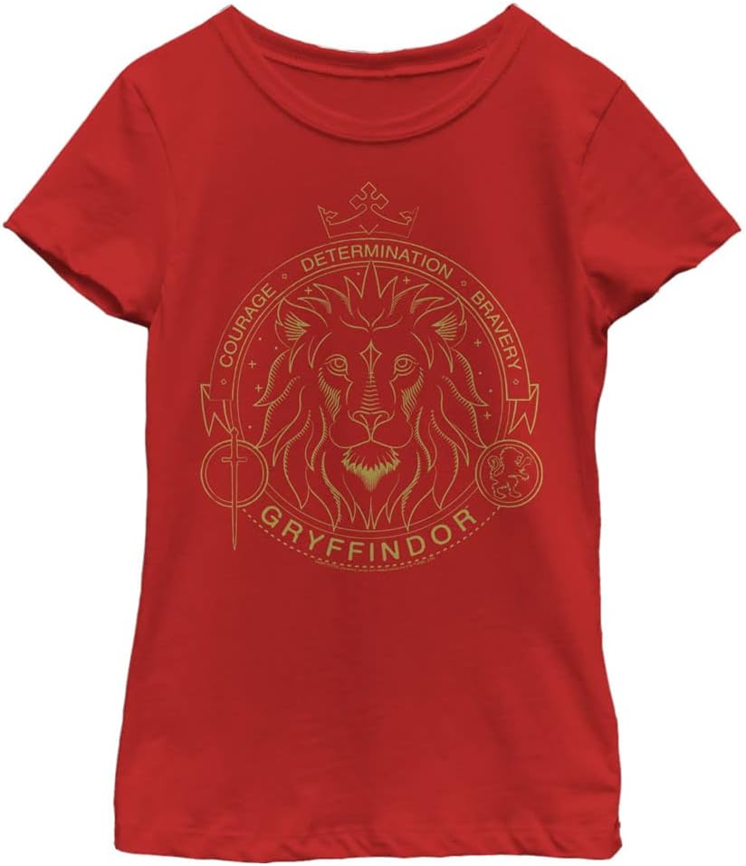 Harry Potter Kids Gryffindor Line Art Symbol
