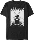 Warner Brothers Big Tall Kanji Batman Mens Tops Short Sleeve Tee Shirt