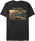 Lord Of Rings Two Towers Rivendell Mens Tops Short Sleeve Tee Shirt