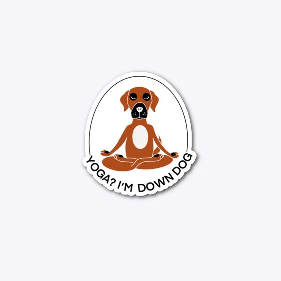 Yoga I'm Down Dog | Premium Unisex T-Shirt, Trending Graphic Tee