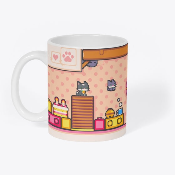 Super Cat Tales - Neko House Mug 3 | Premium Unisex T-Shirt, Trending Graphic Tee