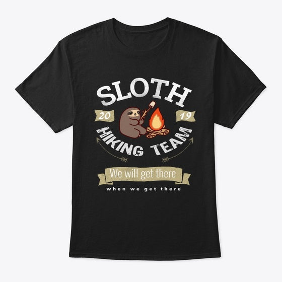 Sloth hiking team 2019 | Premium Unisex T-Shirt