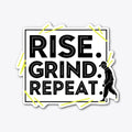 Rise Grand Repeat Motivational Tees | Premium Unisex T-Shirt