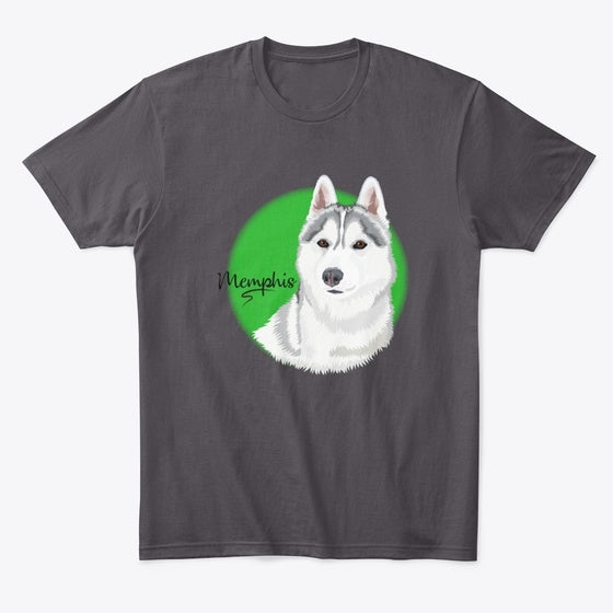 Memphis the Husky | Premium Unisex T-Shirt