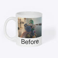 Penwell BFG Fish Before After Mug | Graphic T-Shirt for Unisex