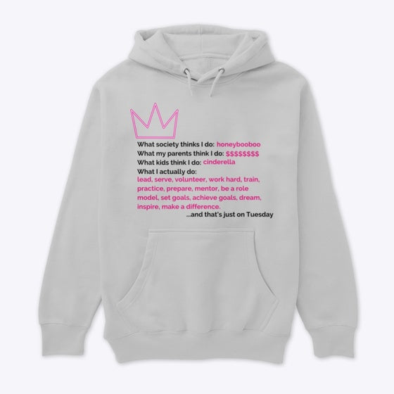 PAGEANT GIRL HOODIE | Premium Unisex T-Shirt