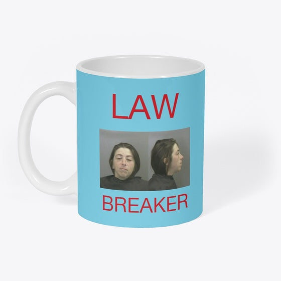 Lawbreaker Mug | Graphic T-Shirt for Unisex