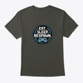 Eat Sleep Respawn Apparel Premium Quality Streetwear Essential