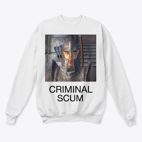 Oblivion Imperial Guard Criminal Scum Shirt