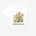 Spring season cute animal kids tshirt | Graphic T-Shirt for Unisex