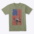 Tactical Rifleman Nation Flag | Premium Unisex T-Shirt