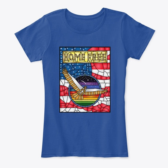 Home Free - Stained Glass Women's Tee | Premium Unisex T-Shirt