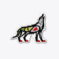 SINGING WOLF | Premium Unisex T-Shirt