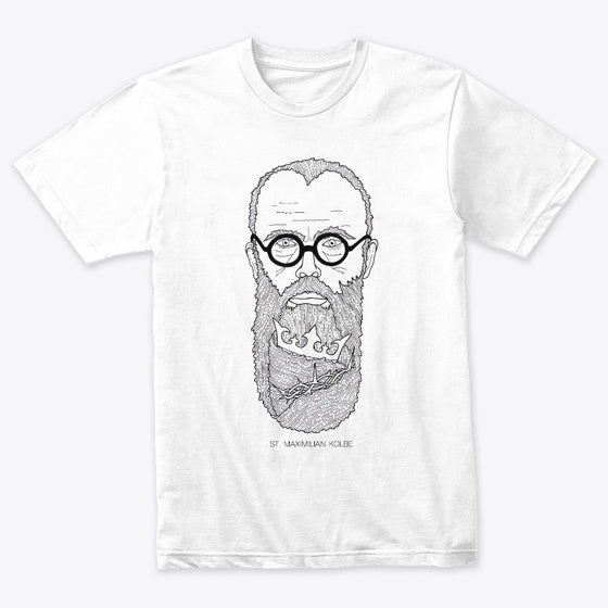 New St Maximilian Kolbe Shirt | Premium Unisex T-Shirt