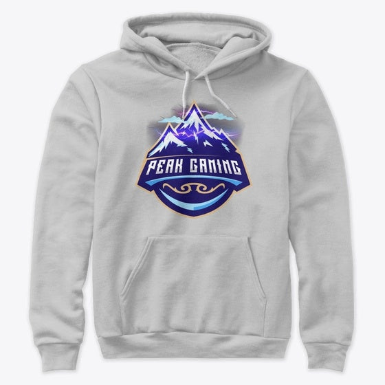 Peak Gaming Logo Hoodie Hoodie High Search Demand Gaming Fan Favorite