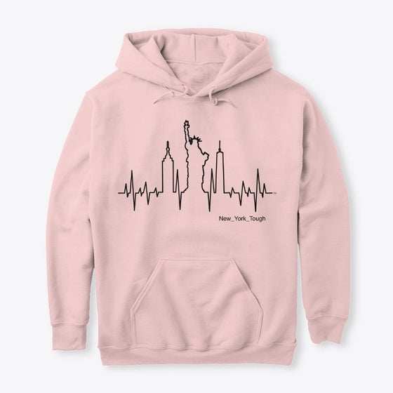 Unisex City Beat Hoodie Black Logo | Premium Unisex T-Shirt
