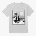 Oyasumi punpun x Giant wave | Premium Unisex T-Shirt