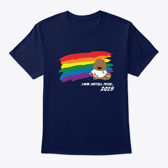 npm Pride 2019 | Premium Unisex T-Shirt