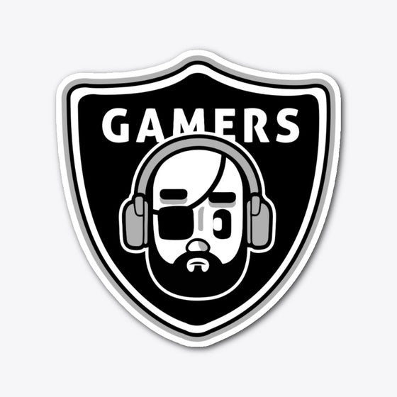 JP Gamers Shield Die Cut Sticker Apparel Trending 2025 Top Rated Design