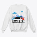 Drifting Santa Sweater Hoodie | Premium Unisex T-Shirt