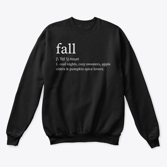 Fall Definition Pumpkin Spice Lovers | Premium Unisex T-Shirt
