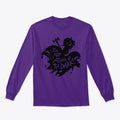 Team Missi long sleeve Black on Purple | Premium Unisex T-Shirt