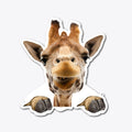 ll 1 giraffe happy die cut | Premium Unisex T-Shirt