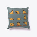 PUG YOGA Indoor Pillow | Premium Unisex T-Shirt, Trending Graphic Tee