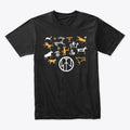 Nordic Hunter Petroglyph Range | Premium Unisex T-Shirt