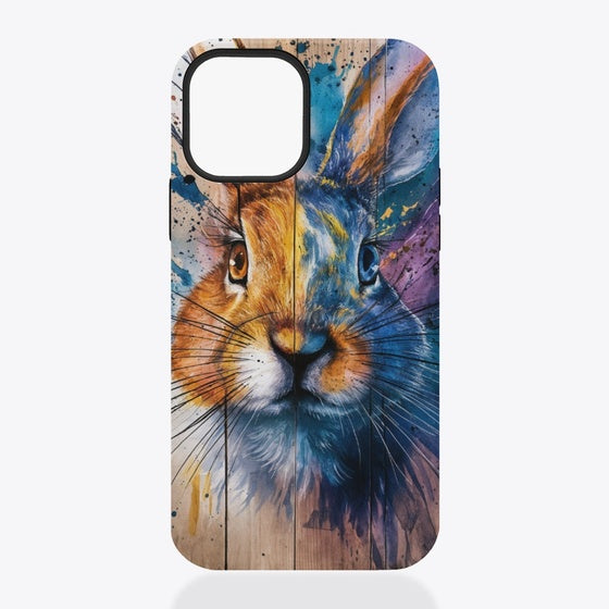 Watercolor painting of a rabbit's face | Premium Unisex T-Shirt, Trending Graphic Tee