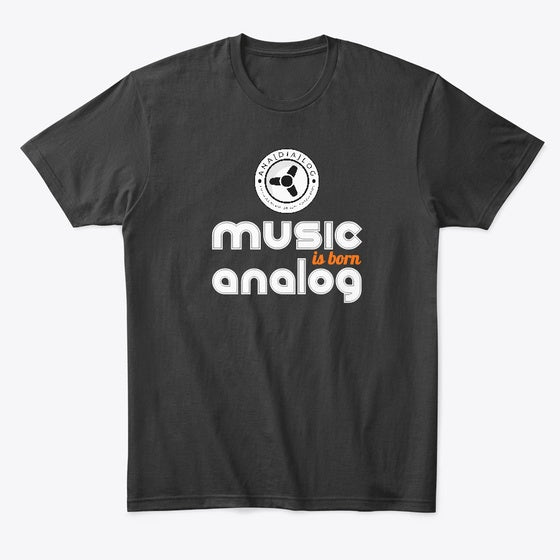 MUSIC is born ANALOG Apparel Trending 2025 Streetwear Essential