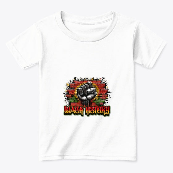 Black History Fist January Shirt
