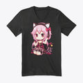 Cherry Neko Tee T Shirt Best Seller Look High CTR Pick
