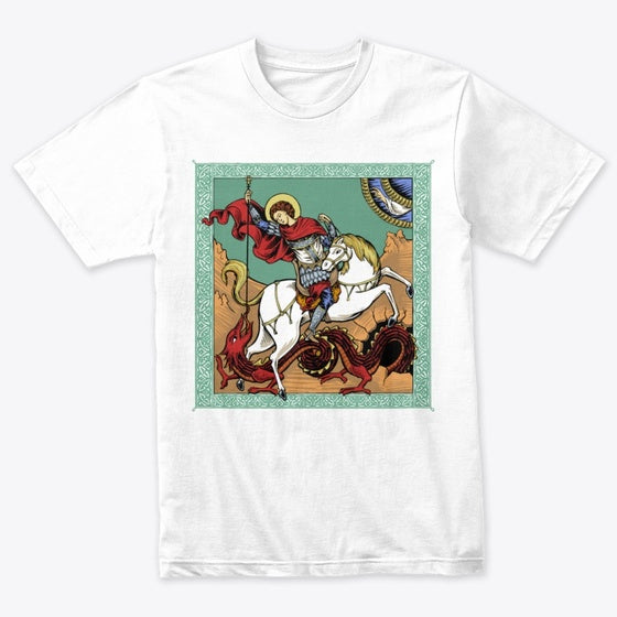St-George Killing the Dragon no 2 | Premium Unisex T-Shirt