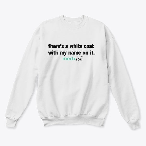 White Coat With My Name | Premium Unisex T-Shirt