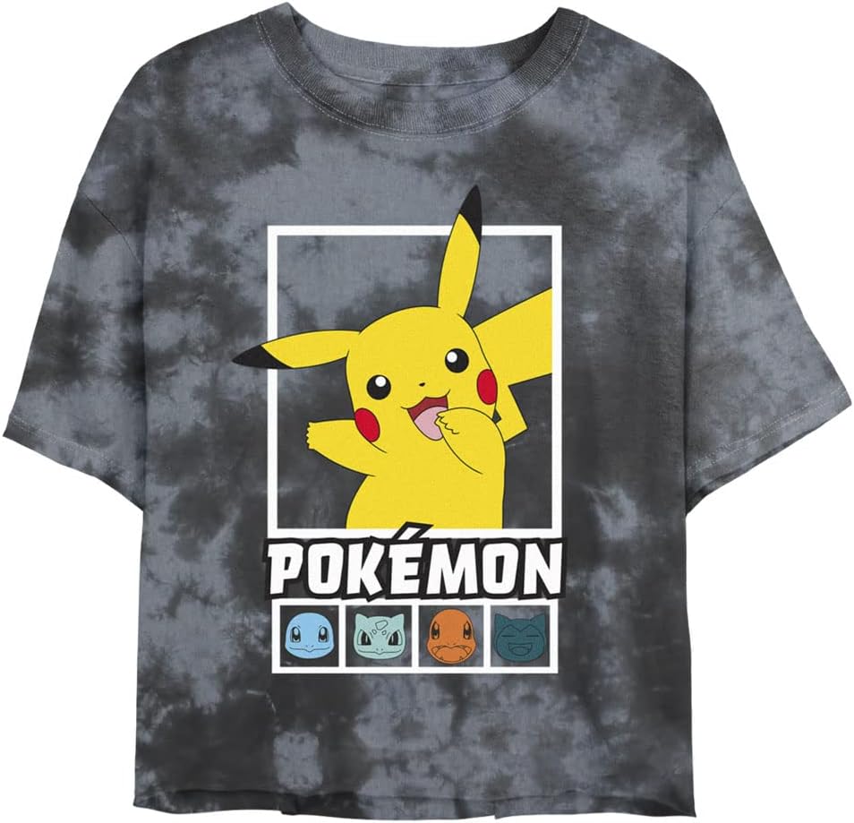 Pokemon Squares Team Womens Cowl Neck Long Sleeve Knit Top