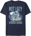 Disney Mens Lilo Stitch Lazy Energy