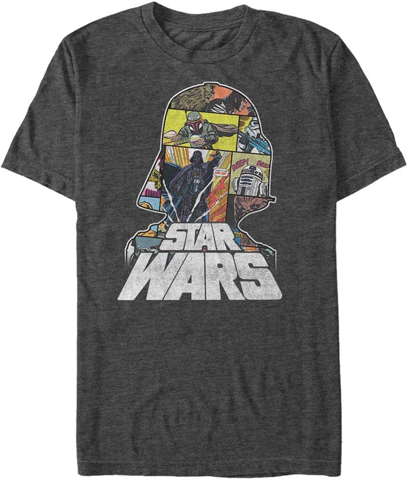 Star Wars Mens Comic Relief Graphic